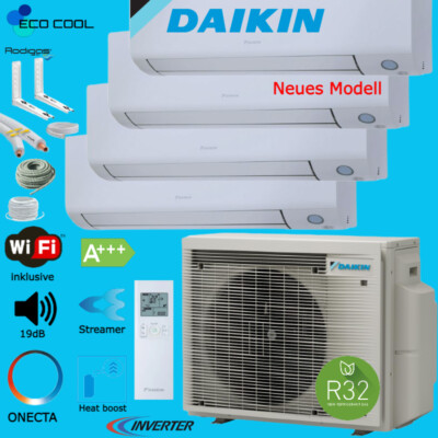 DAIKIN Perfera FTXM  4x 2,5kW Klimaanlage Multisplit Klimagerät 4 Raum FTXM25A