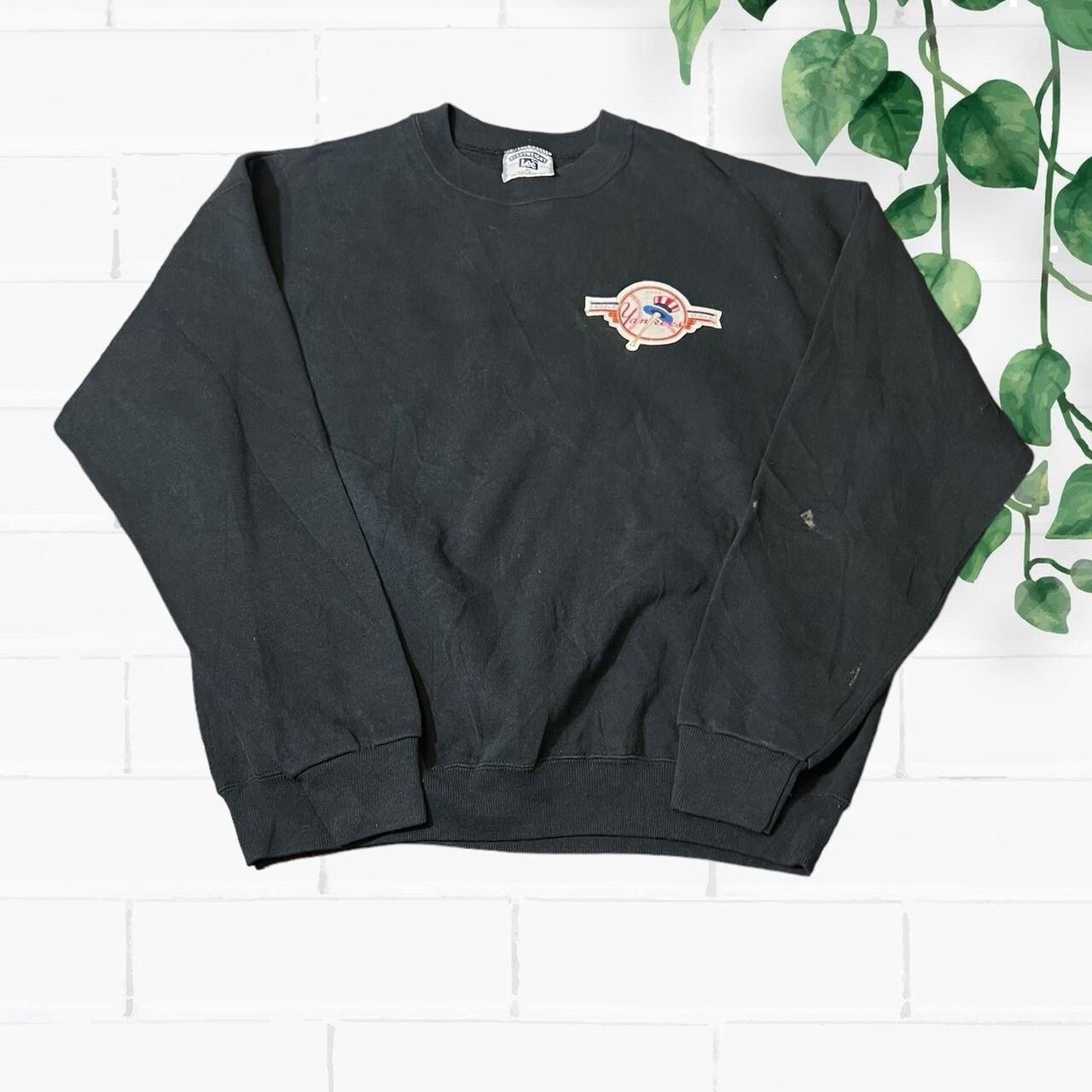 90s Vintage New York Yankees MLB Baseball Retro Pullover Sweater  