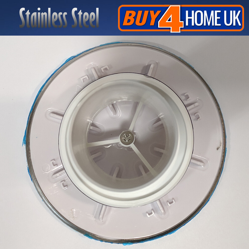 Stainless Steel 120mm Shower Waste for 90mm Tray Holes Replacement