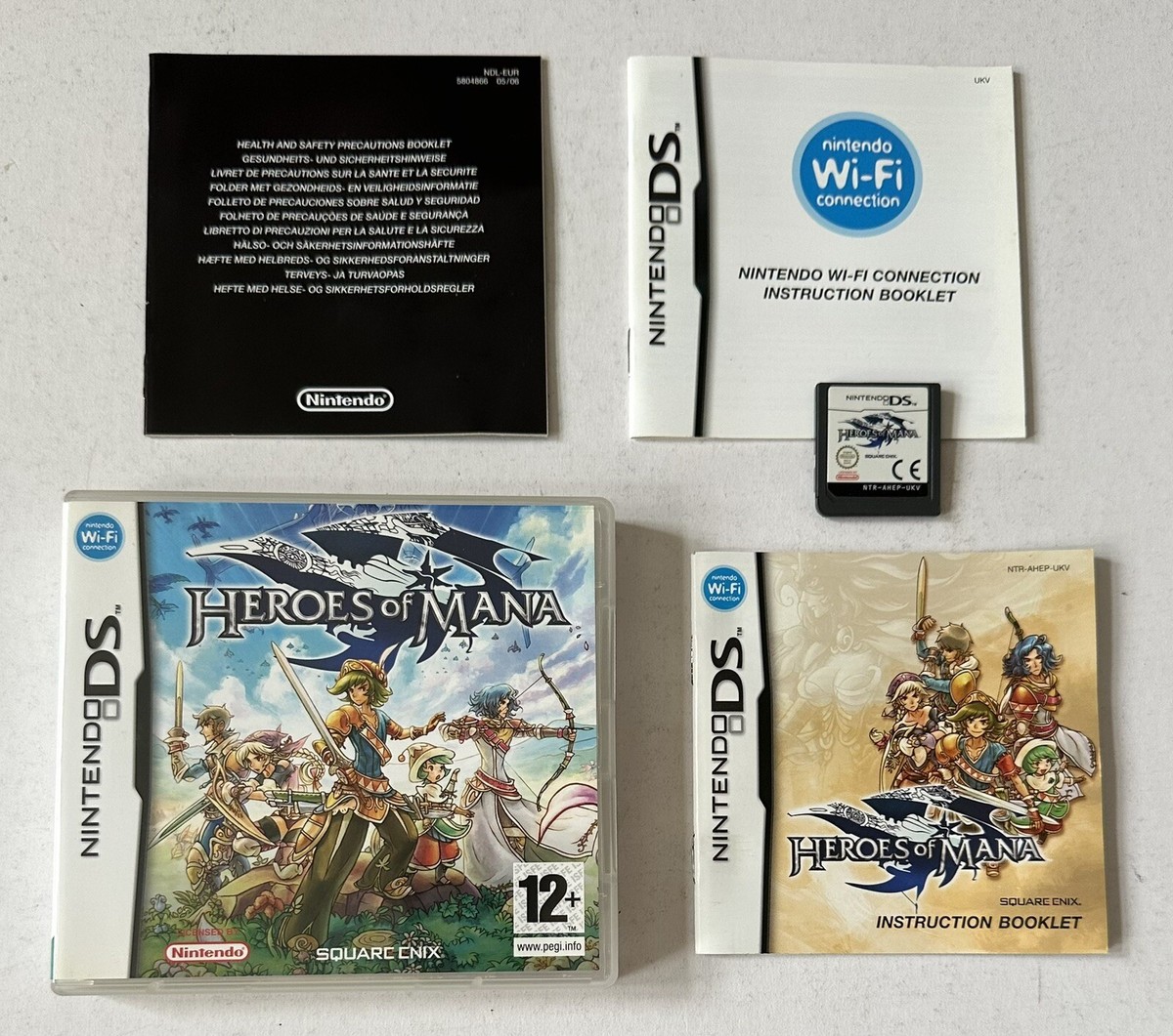 Heroes of Mana Nintendo DS Complete PAL Square Enix 5060121822009