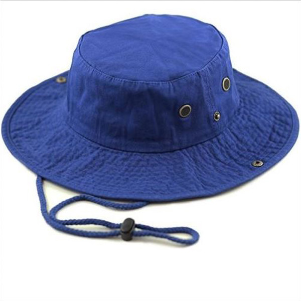 Chapeau De Pêche / Randonnée - Boonie Hat Noir - Coton - Taille Unique - Homme