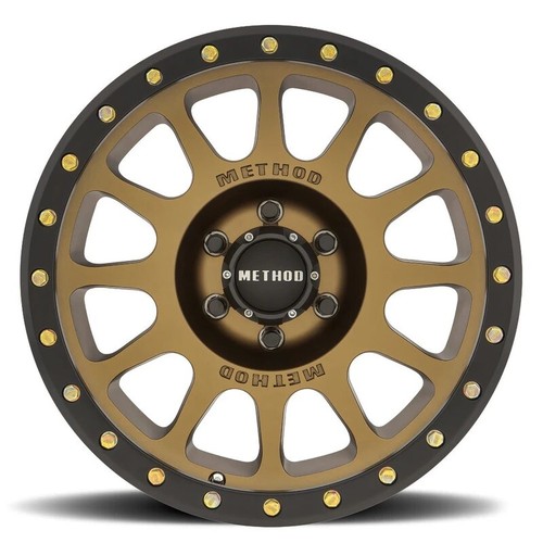 METHOD BRONZE MR305 MR30578550900 17X8.5 5X127 5X5 W/ BLACK LIP FITS JEEP - 第 3/7 張圖片