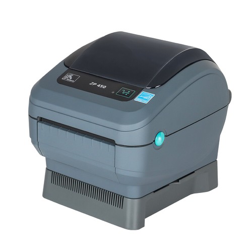 Zebra ZP450 203 DPI UPS CTP Quality USB Shipping Label Thermal Printer with PSU - Afbeelding 3 van 9
