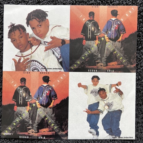Kris Kross – I Missed The Bus 7'' Vinyl with ORIGINAL STICKERS 1992 TESTED NM - Imagen 8 de 8