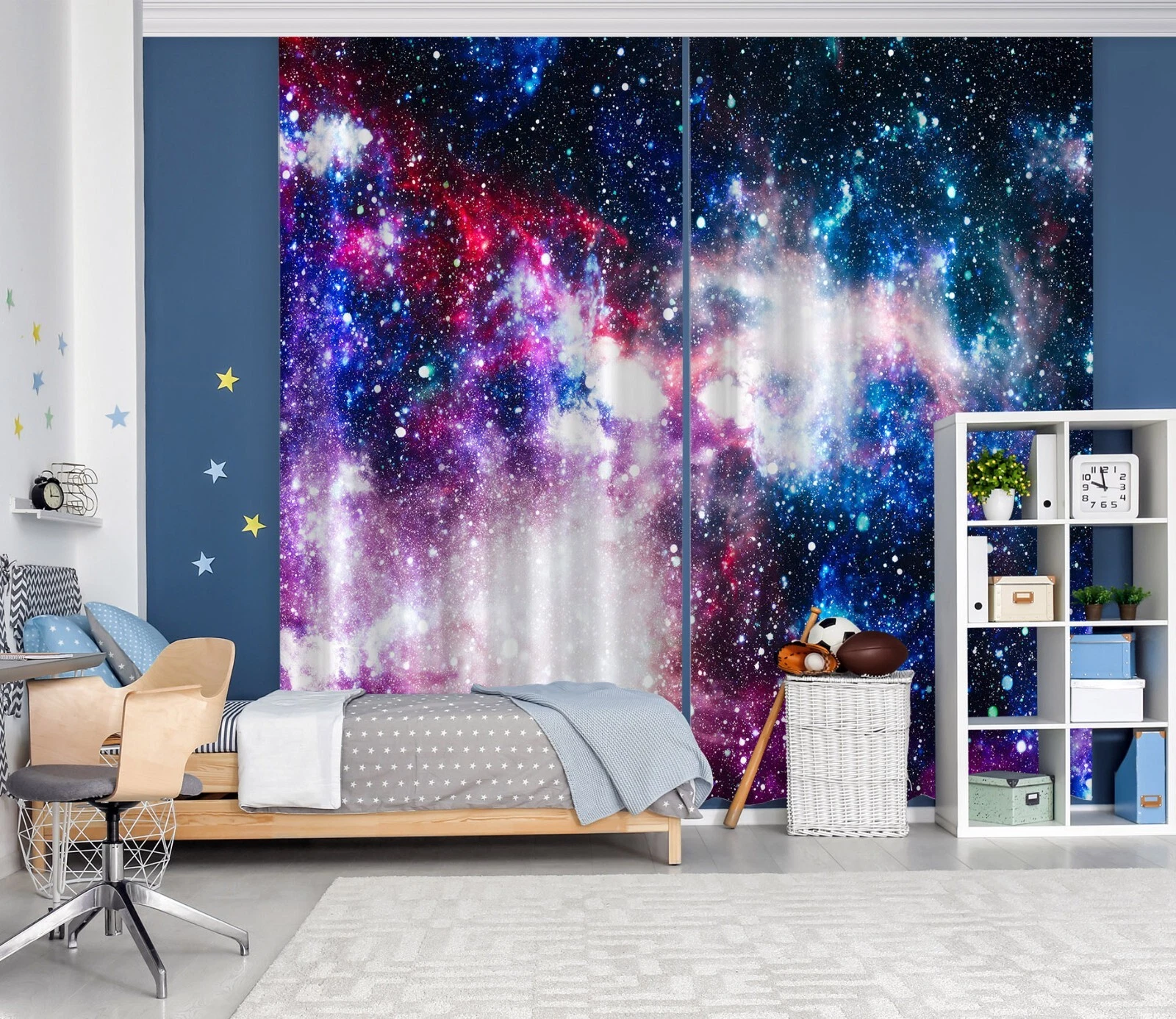 3D Fantasy Universe ZHUC152 Photo Curtain Window Blockout Fabric Vera 2023