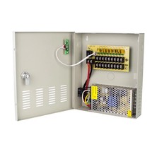 Ultrapoe 9CH DC12V 10A Power Supply Box Distribution For CCTV Security Camera