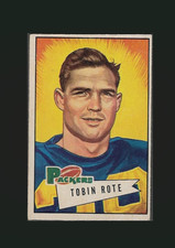 1952 Bowman Small #56 Tobin Rote (VG-EX) Green Bay Packers