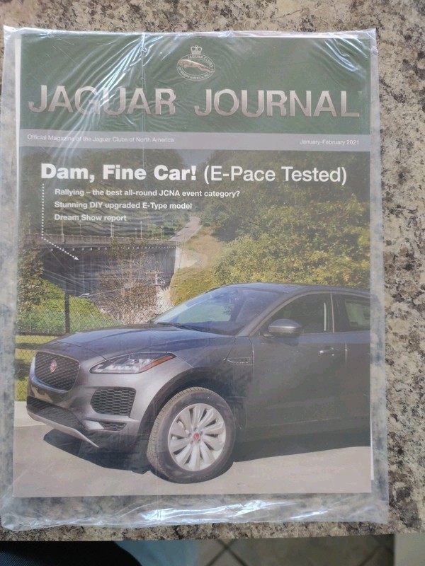 Jaguar Journal Magazine  January-February 2021 (Sealed).