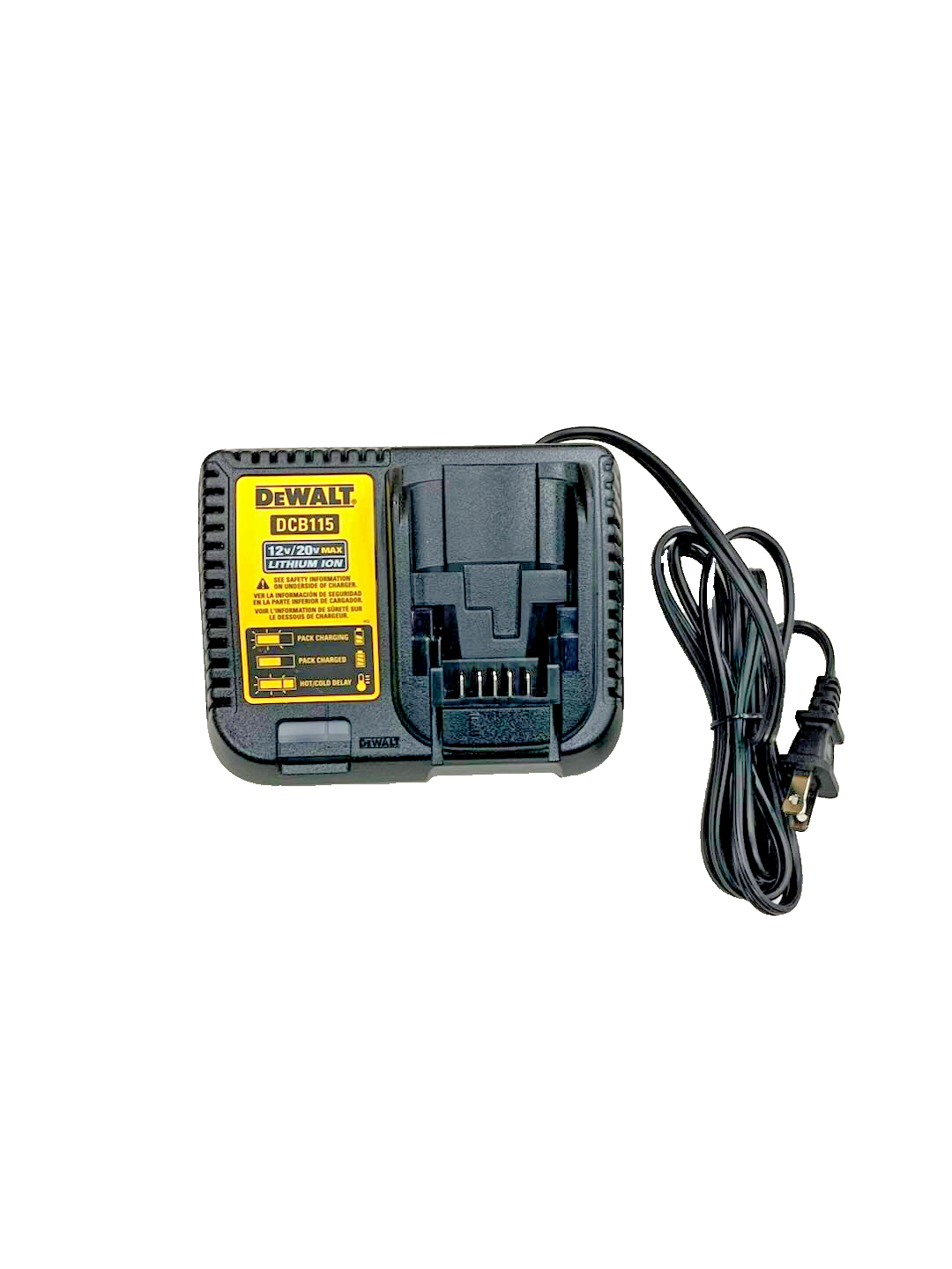 Genuine OEM DEWALT DCB115 12V/20V MAX Battery Charger