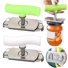 Stainless Steel Jar Opener Adjustable Easy Twist Off Bottle Can Lid Remover UK
