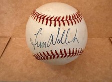 TIM WALLACH DODGERS/EXPOS  SIGNED AUTO M.L. BASEBALL BECKETT AUTH