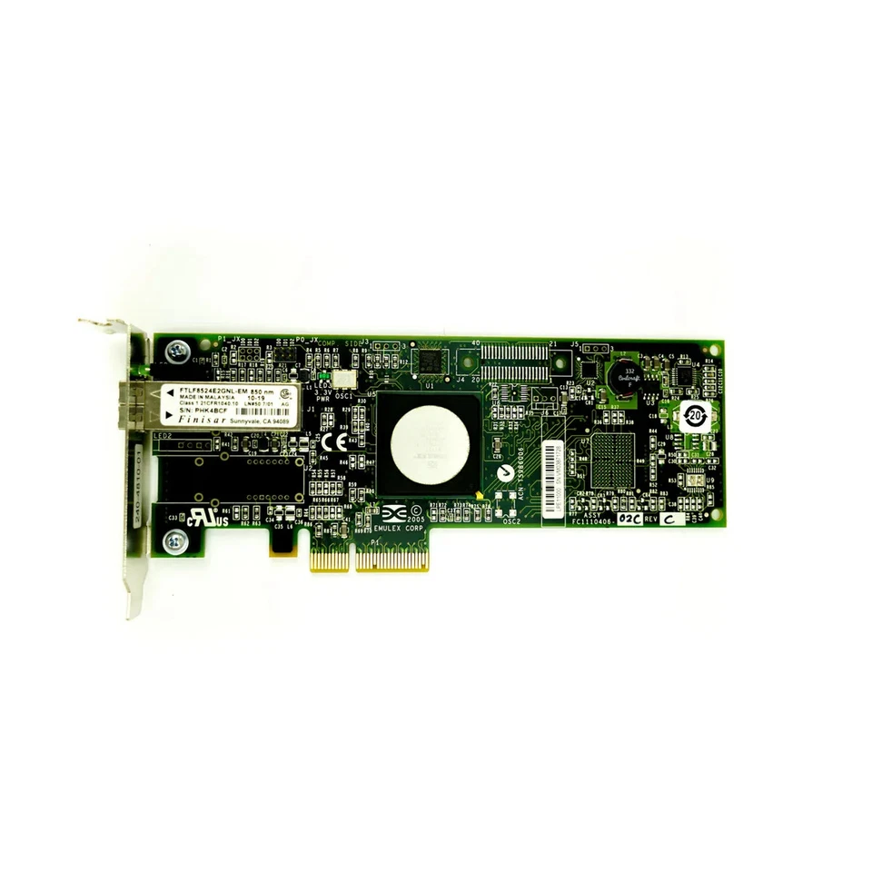Sun LPe11000 Single Port Optical FC - 4Gbps Low Profile PCIe-x4 HBA Card