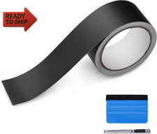Free Tool Kit Matte Vinyl Tape for Black Out Chrome Delete Window Trim D