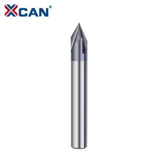 3Flute Chamfer End Mill 60Deg Milling Cutter 6/8mm Shank CNC V Groove Router Bit