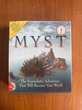 Myst Apple, 1993 Mac-CD, open box, manual and original inserts included