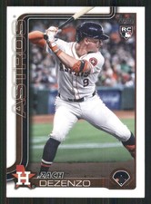 2025 Topps #89 Zach Dezenzo RC Houston Astros 38043