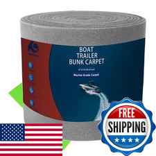 Amarineplay Marine Bunk Carpet12 Inch Wide X65Ft Boat Trailer Bunk Carpet For