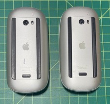  Lot of 2 Apple Bluetooth Wireless Magic Mouse 1st Gen A1296 - Working