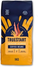 TrueStart Coffee Beans Smooth Energising Colombian 1kg – Mycotoxin-Free Groun 29.35 per kilo