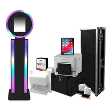 LUX-iPad 13 LED Premium Photo Booth Package (BLACK)