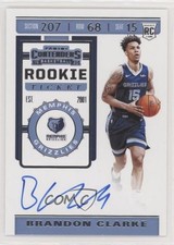 2019-20 Panini Contenders Rookie Ticket Photo Variation Brandon Clarke Auto 0c3