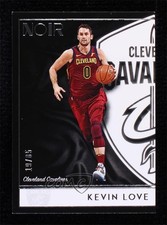 2018-19 Panini Noir Icon Edition 19/85 Kevin Love #129 y8a