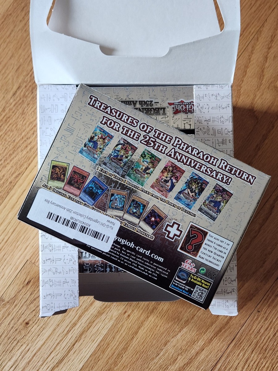 Display Box of 5 Yu-Gi-Oh! Legendary Collection 25th Anniversary