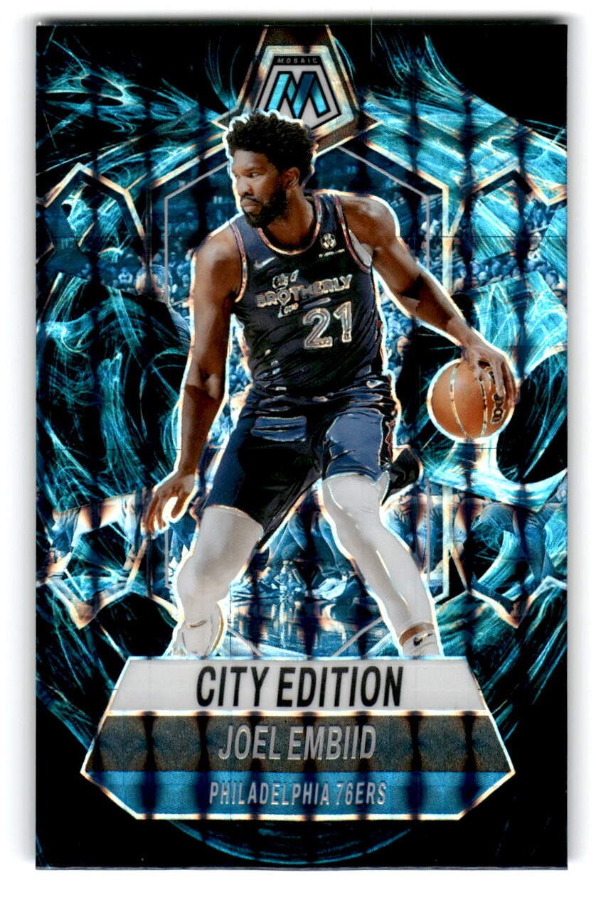 2023-24 Panini Mosaic #283 Joel Embiid Genesis