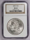1885 O Morgan Dollar NGC MS64 ~