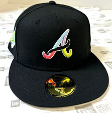 Atlanta Braves MLB NE Color Pack MULTI World Series Fitted Hat~Black/Multi