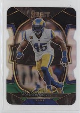 2022 Panini Select Concourse Black & Green Prizm Die-Cut Bobby Wagner #7 0y6g