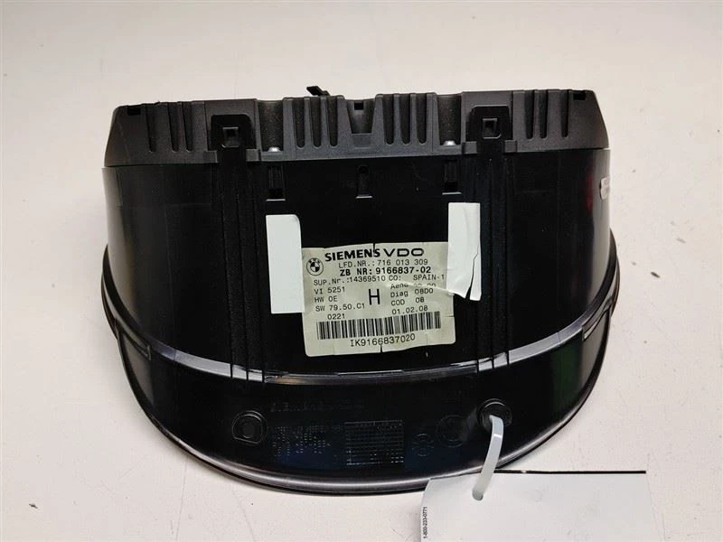 Оригинальная головка спидометра 2007-2012 BMW 328i 9166837 - Изображение 3 из 4
