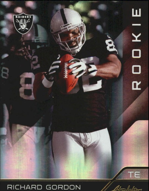 2011 Absolute Memorabilia #124 Richard Gordon  RC/399 - FB