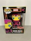 Funko Pop! Marvel: Iron Man Target Exclusive Blacklight #649