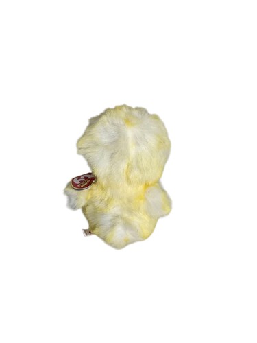 TY Beanie Boos Lemon Drop Yellow Chick Plush Toy Green Glitter Eyes New - Picture 3 of 6