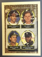 1993 Topps - Top Prospects Quinton McCracken, Brent Gates, Jon Shave #451 (RC)