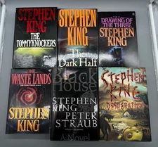 Stephen King Hard/Paper Covers Book Lot of 6 - Horror