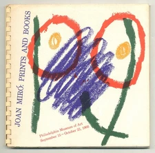 Joan MIRÓ / Exhibition Catalog Joan Miró Prints and Books 1st ed 1966