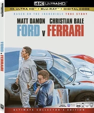 Ford V. Ferrari (4K / Blu-ray + Digital) New