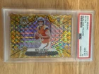 2024 Mosaic Bo Nix reactive Yellow GEM Mint 10