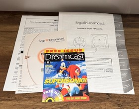 Sega Dreamcast Sports Set White Game Console In Box - Nice