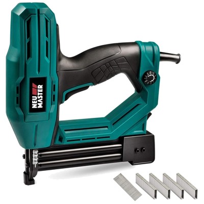Elektrotacker 200 Klammern 800 Nägel Polsterei Holz Elektrisch 2-in-1