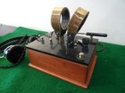 SUPERBE ANCIEN POSTE GALENE RADIO TSF  VINTAGE BOIS COLLECTION AVEC SON ECOUTEUR