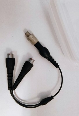 3 Pin Lemo Microphone Combiner Point Source Audio YSK For 2 Microphones