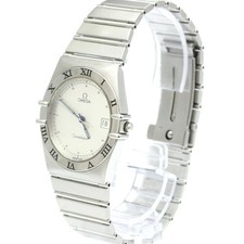 Omega Constellation Quartz Stainless Steel Watch