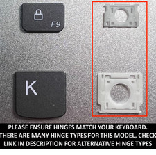 Lenovo Yoga 730  730-13IKB  Single Laptop Keyboard Replacement Keys / Keycaps