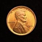 1916  Lincoln Wheat Cent  MS+++++Red