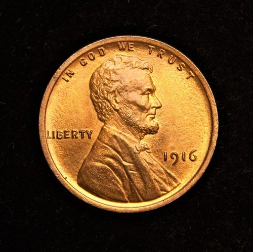 1916  Lincoln Wheat Cent  MS+++++Red