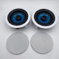Pyle 6.5inch In-Wall / In-Ceiling Speakers 250W Peak Hi-Fi Stereo Sound Pair