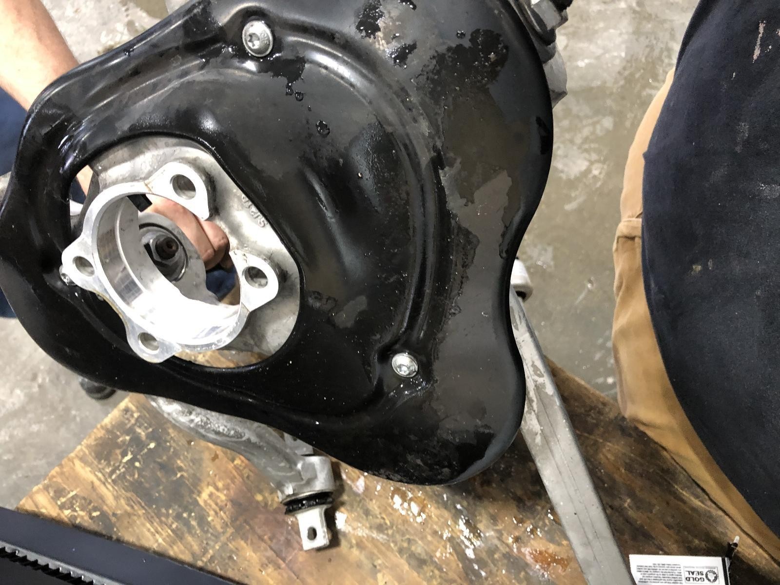 2018 Lamborghini Huracan Performante Left Front Knee Assy Control Arms & Spindle